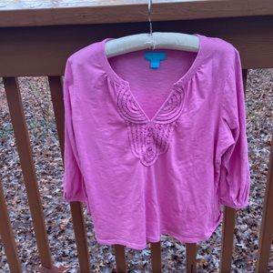 CJ Breeze Breeze pink top